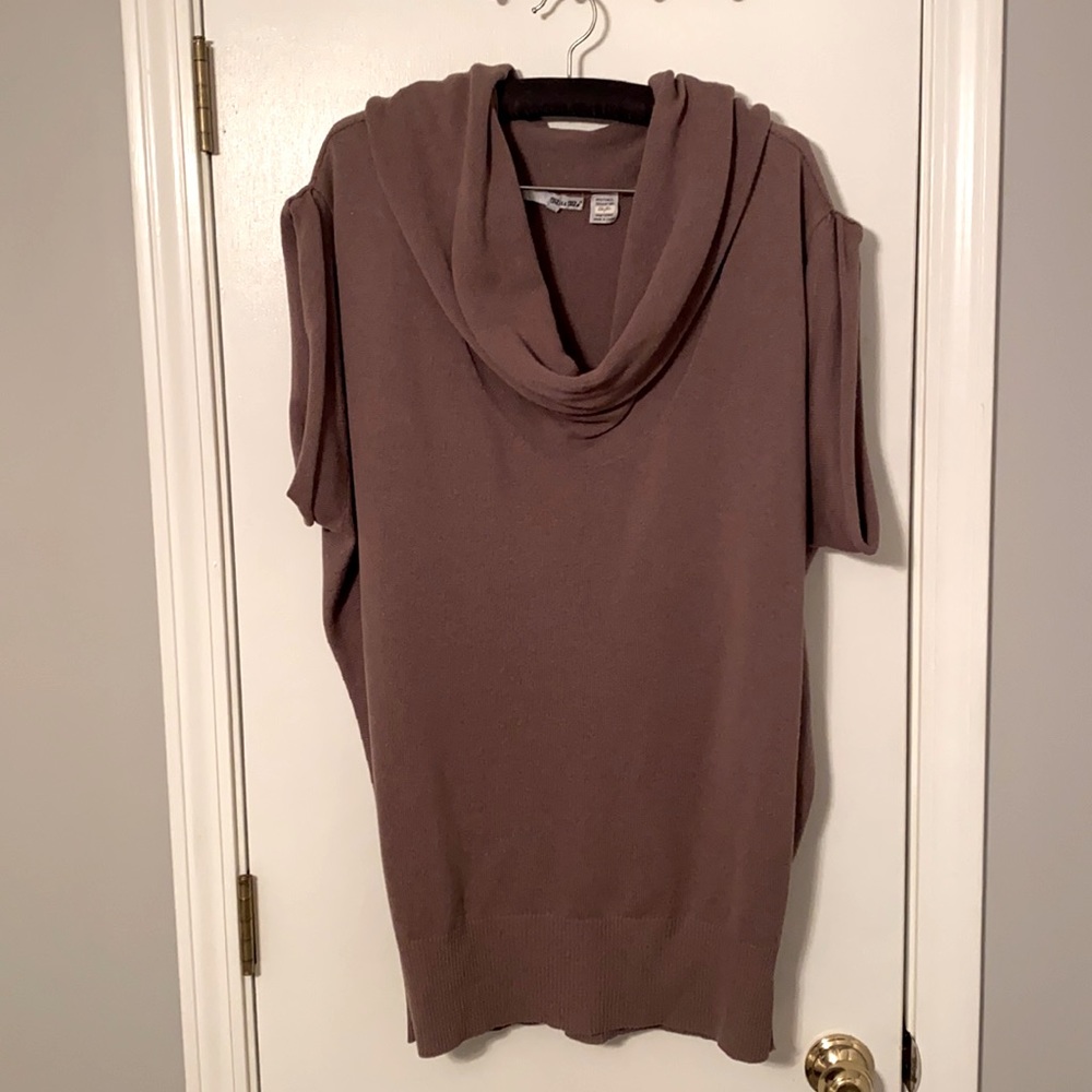 Miss Me Cowl Neck Sweater 🤎